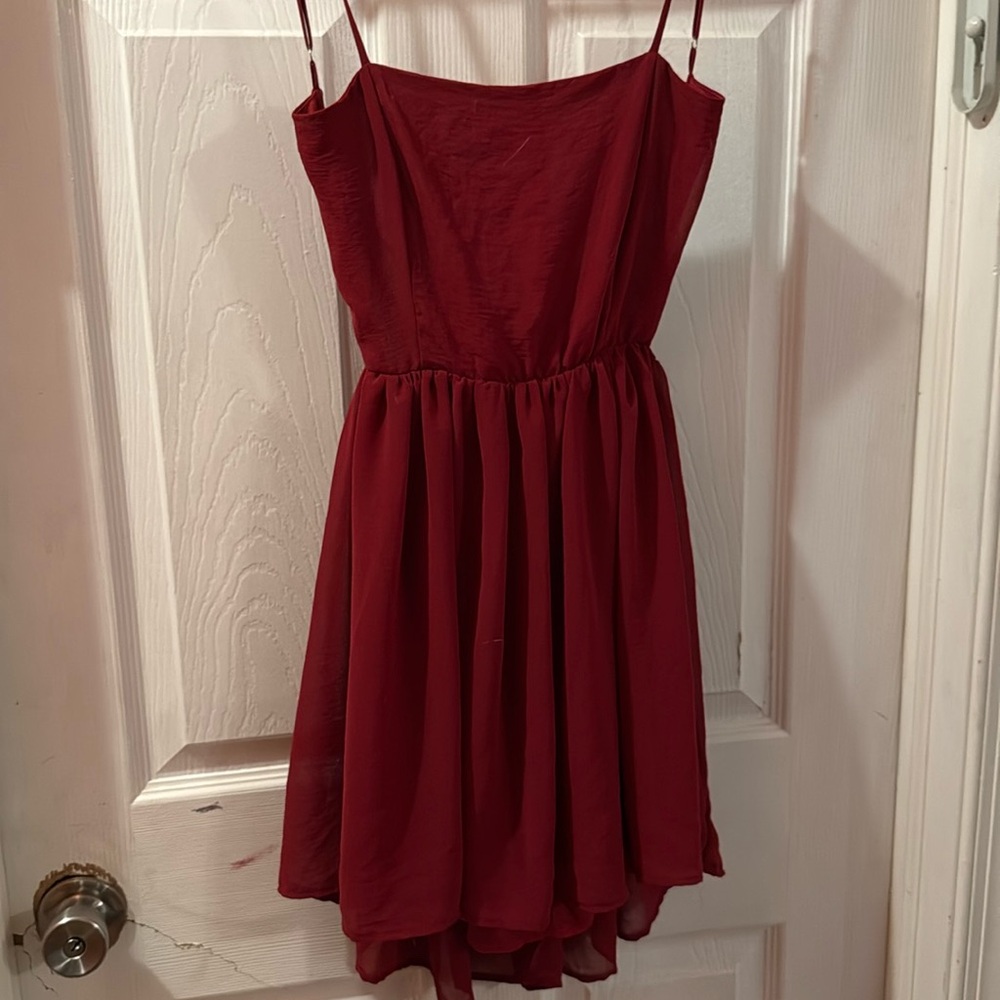 Red Lucy in the sky dress